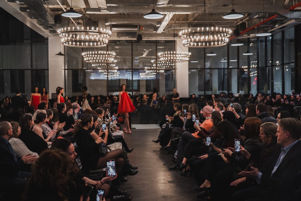 fashion runway show production Rise Fashion Group NYFW presentation