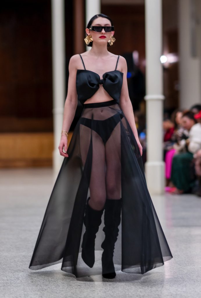 fashion runway presentation Prajie Oscar New York Rise Fashion Group